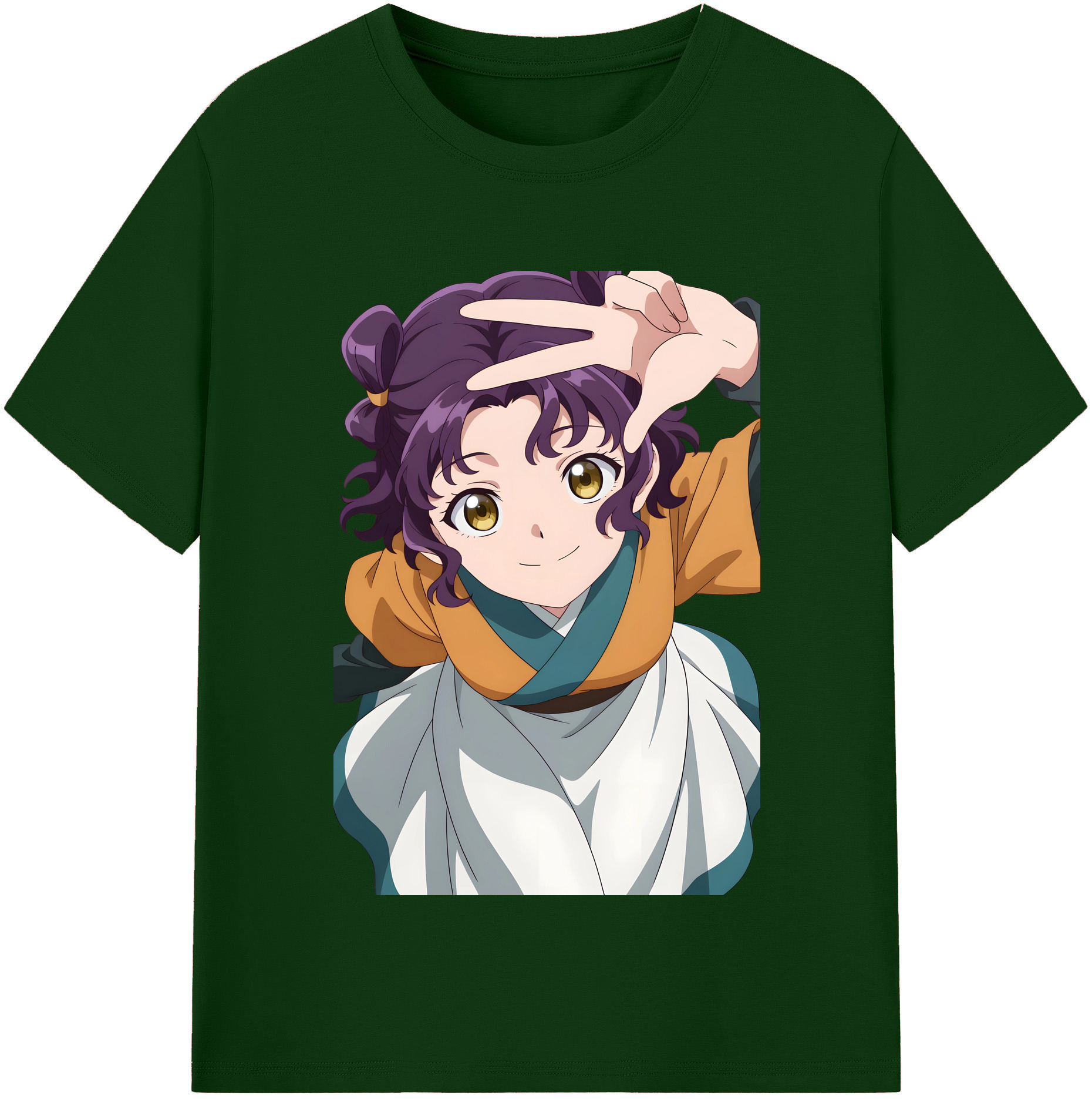 （画像用） 薬屋のひとりごと The Apothecary Diaries 綿100％半袖Tシャツ（フロントプリント）